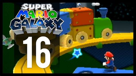 Super Mario Galaxy Gameplay Part 16 Toy Time Galaxy Wii Let S Play