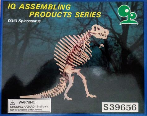 Amazon Wooden Dinosaur Kits Spinosaurus By IQ Assembling Products