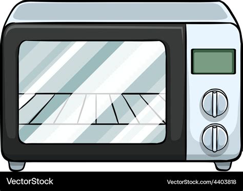 Microwave Royalty Free Vector Image Vectorstock