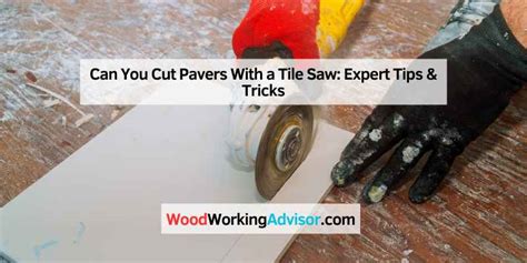 Can You Cut Pavers With A Tile Saw Expert Tips Tricks Woodworking