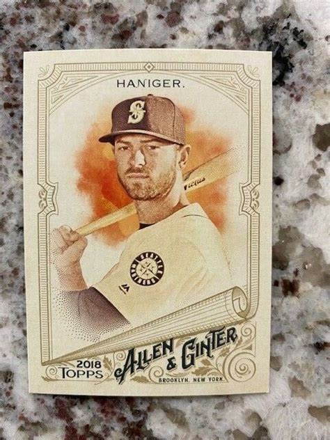 Topps Allen Ginter Sp Card Seattle Mariners Mitch Haniger Ebay