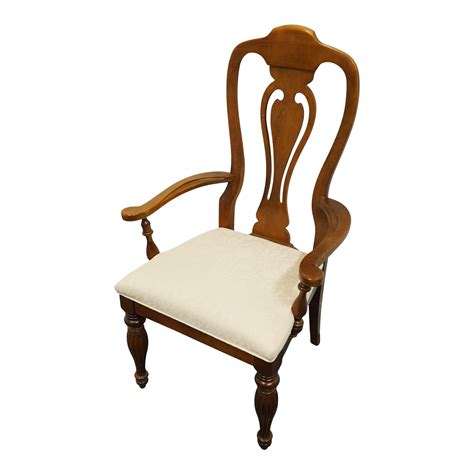 Sumter Cabinet Co Solid Cherry Traditional Style Dining Arm Chair