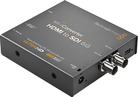 Bmd Mini Converter Hdmi To Sdi 6g Convertisseur Vidéo Atreïd