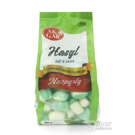 "Ak Gar" Hasyl narpyzly süýji, 500 gr 0 TMT