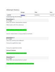 Quiz Docx Attempt History Latest Attempt Time Score Attempt