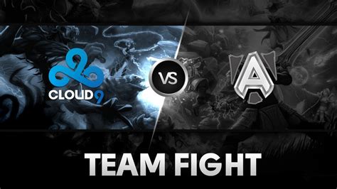 Team Fight By Cloud 9 Vs Alliance ESL One Frankfurt YouTube