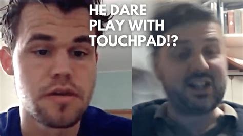 I M Playing With A Touchpad Magnus Carlsen CRUSHES Peter Svidler In