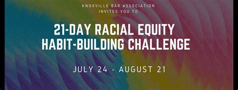 21 Day Racial Equity Habit Building Challenge