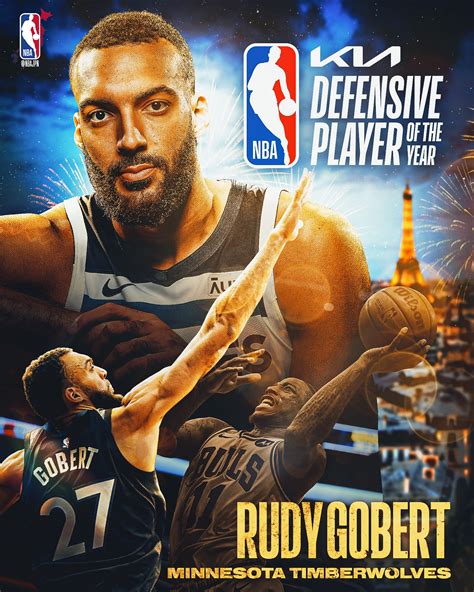 NBA Philippines - Rudy Gobert is your 2024 Defensive...
