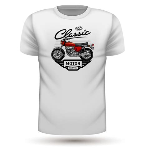 Tee Shirt Moto Vintage