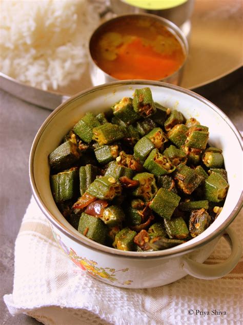 Bhindi Ki Sabzi Okra Stir Fry Priya Kitchenette