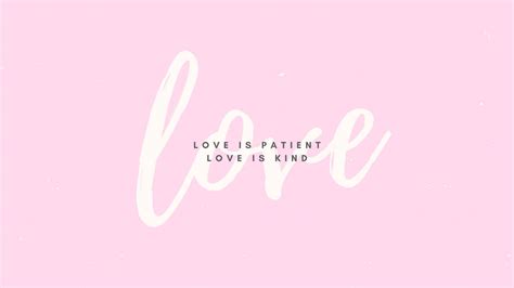 Love Is Patient Bible Verse Printable