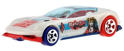 Hot Wheels Gazella GT DC Batman Series Harley Quinn White Contemporary