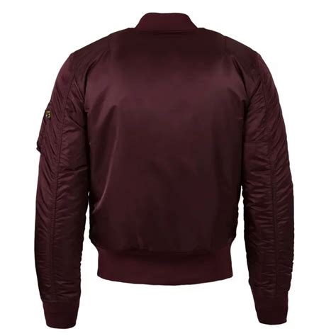 ᐉ Бомбер Alpha Industries Ma 1 Slim Fit Flight Jacket M Maroon