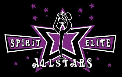 Spirit Elite Allstars Logo Black Spirit Elite Allstars