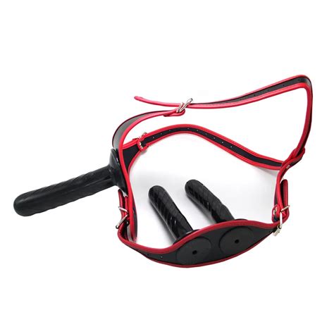 Strap On Dildo Triple Dong Elastic Harness Belt Panties Silicone Realistic Penis Dildos Lesbian