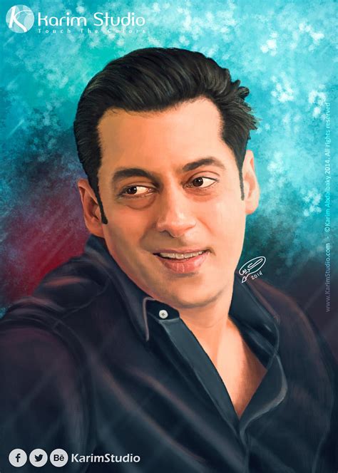 Salman Khan | Digital Painting by KarimStudio on DeviantArt