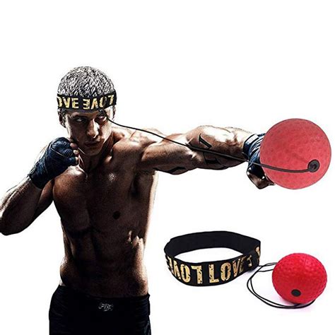 Boxing Reflex Ball Boxing Equipment with Headband Great Fight Trainer ...