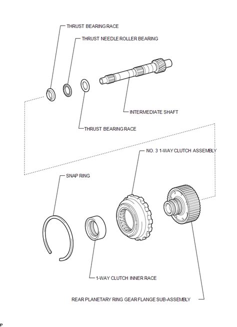 Toyota 4runner Components Automatic Transmission Unit Service Manual