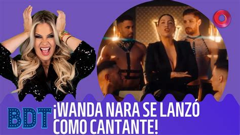 Wanda Nara estrenó su primera canción y se lanzó como solista