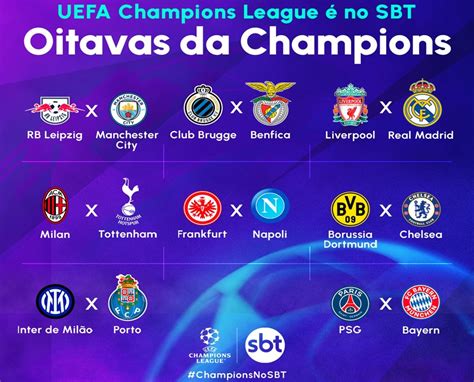 Definidos Os Confrontos Para O Mata Mata Da Champions Tem Liverpool X