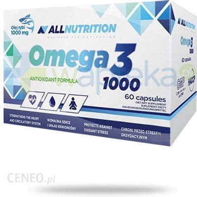 Allnutrition Omega 3 1000 60 Kaps Opinie I Ceny Na Ceneo Pl