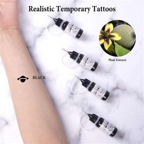 Buy Temporary Tattoo Kit Bottles Temporary Tattoo Ink With Tattoos