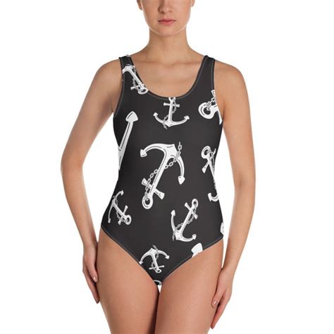 Anchor Bikini Swimsuit Bathing Suit Women S Youth Etsy