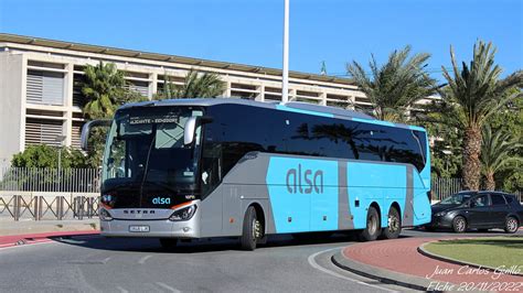 Alsa Setra S Hd De Alsa Cubriendo La L Nea M Lag Flickr