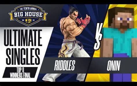 Riddles Vs Onin Ultimate Singles Top Winners Final Tbh Kazuya