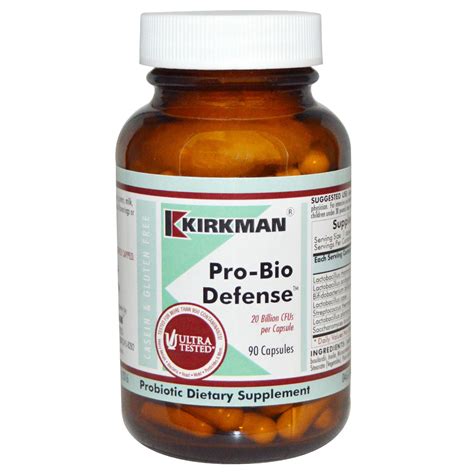 Kirkman Labs, Про-био защита, 90 капсул - iHerb