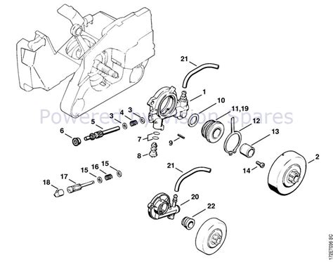 Stihl 026 Chainsaw Parts List And Diagram