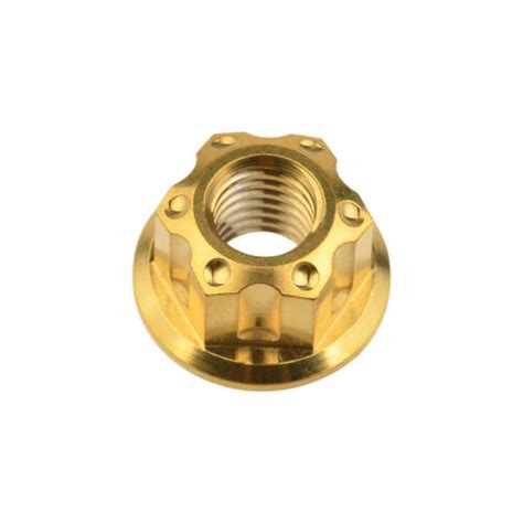 Titanium Nuts Fancy Flange Head Hex Nut M M M M M For Bike