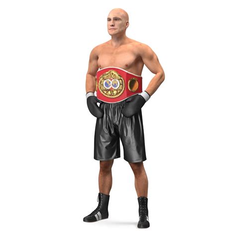 IBF Boxing Champion 3D Model $149 - .3ds .blend .c4d .fbx .max .ma .lxo ...