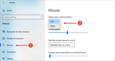 How To Change Mouse Settings In Windows 10