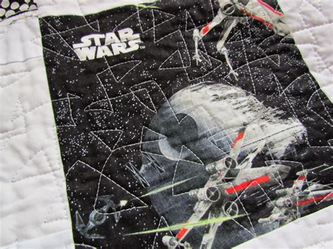 Kayakquilting Finished The Glowing Star Wars Quilt