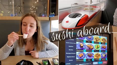 We Visited Vancouver S New Bullet Train Sushi Restaurant Sushi Aboard