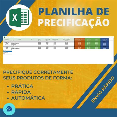 Planilha De Precifica O F Cil Para Vendas Online Elo