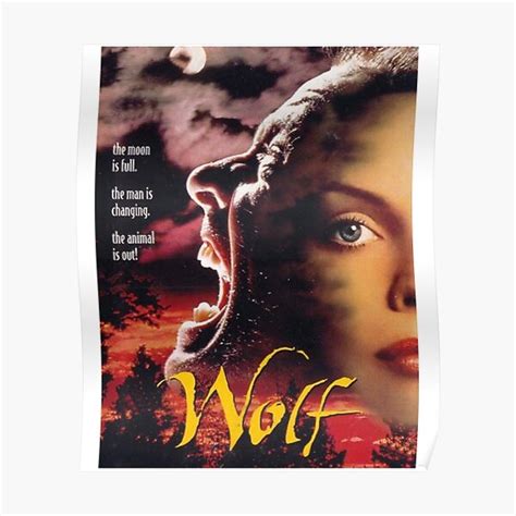 "Wolf Horror Movie " Poster for Sale by Yadira4340 | Redbubble