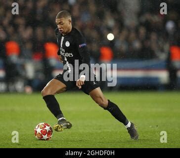 Kylian Mbappe Del PSG Durante La Partita Del Gruppo F Di UEFA Champions