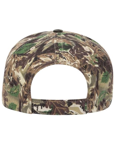 Otto Otto Cap Camouflage Panel Mid Profile Style Cap