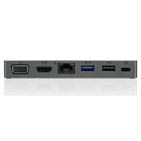 Lenovo Usb C Dokkingstasjon Rj Usb A Usb A Hdmi Vga Kr