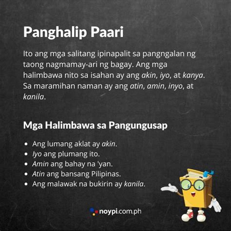 Magbigay Ng Mga Halimbawa Ng Panghalip Na Paari Magbigay Mamimili