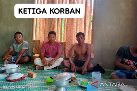 Tiga Hari Hilang 3 Orang Nelayan Asal Pulau Buru Ditemukan Terdampar