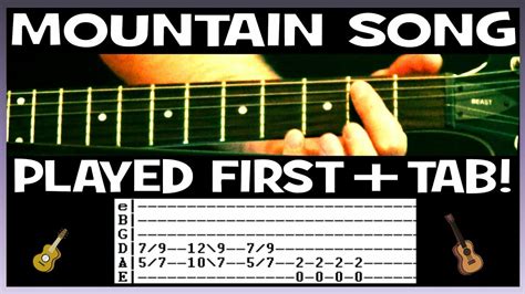 Jane S Addiction Mountain Song Guitar Chords Lesson Tab Tutorial