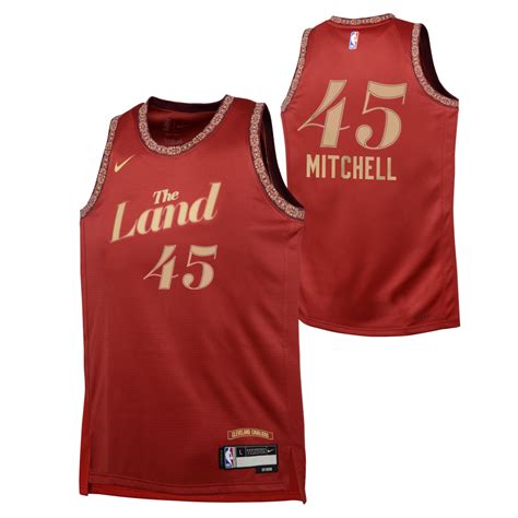 Maillot NBA Enfant Donovan Mitchell Cleveland Cavaliers Nike City