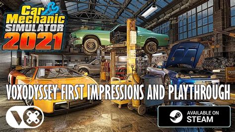 First Impressions And Gameplay Of Car Mechanic Simulator By Red