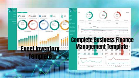 Financial Templates Dashboard Bundle, Business Finance Management ...