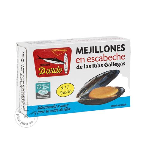 Compra Mejillones En Escabeche Piezas Dardo