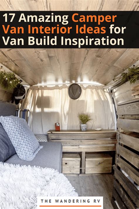 17 Amazing Camper Van Interior Ideas for Van Build Inspiration